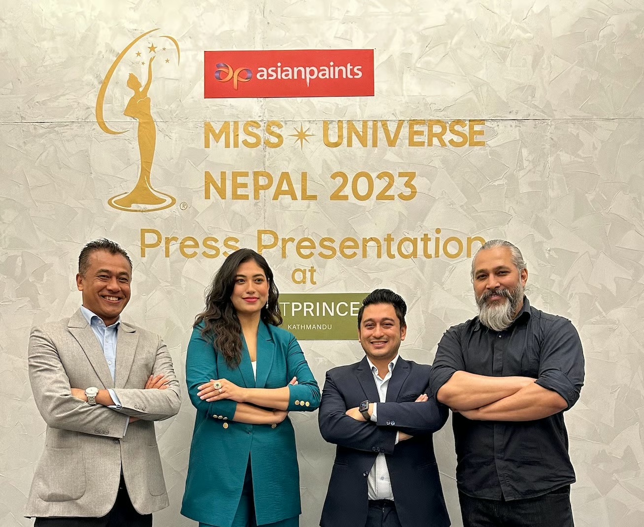 Bijay Suwal with his planning team