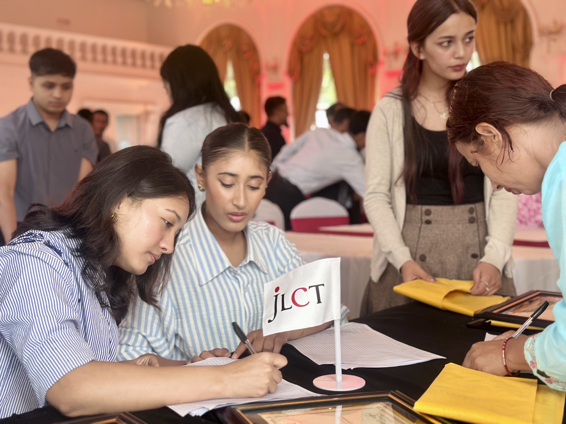 Kathmandu Wedding team supporting a client planning session
