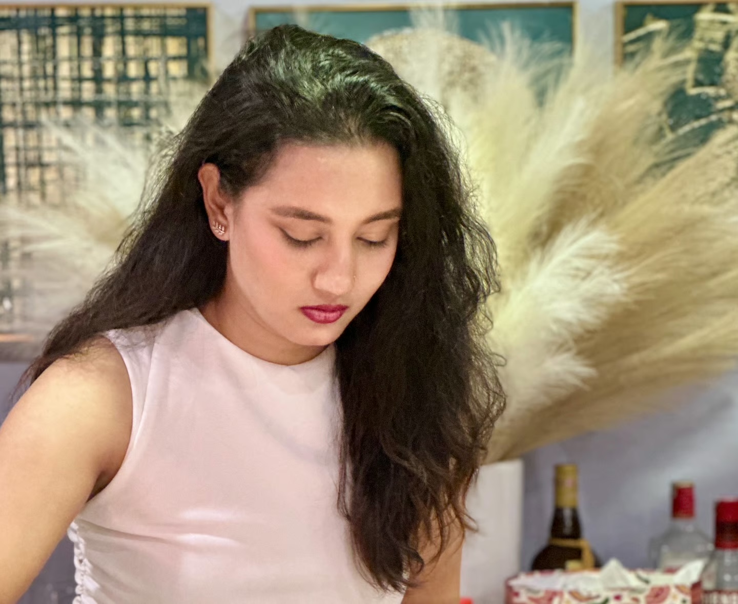 Salina KC at work coordinating a wedding